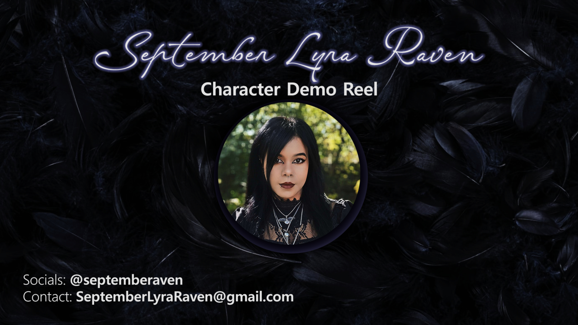 Character Demo Reel